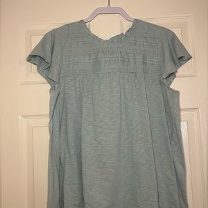 Green Ella Moss top